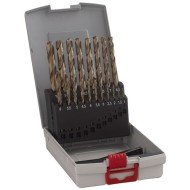 Burghiu coada cilindrica pentru metal Bosch Set 19 buc HSS-G, DIN 338 Burghiu coada cilindrica pentru metal Bosch Set 19 buc HSS-G, DIN 338