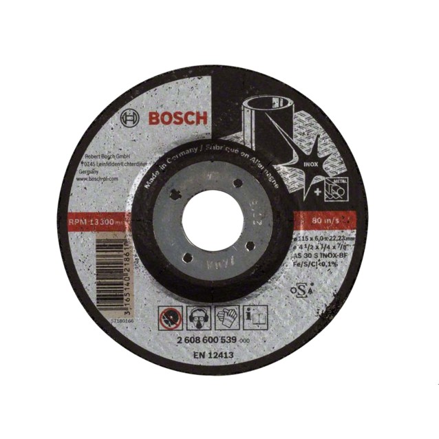 Disc de degrosare Expert for Inox Bosch 115 x 6.0