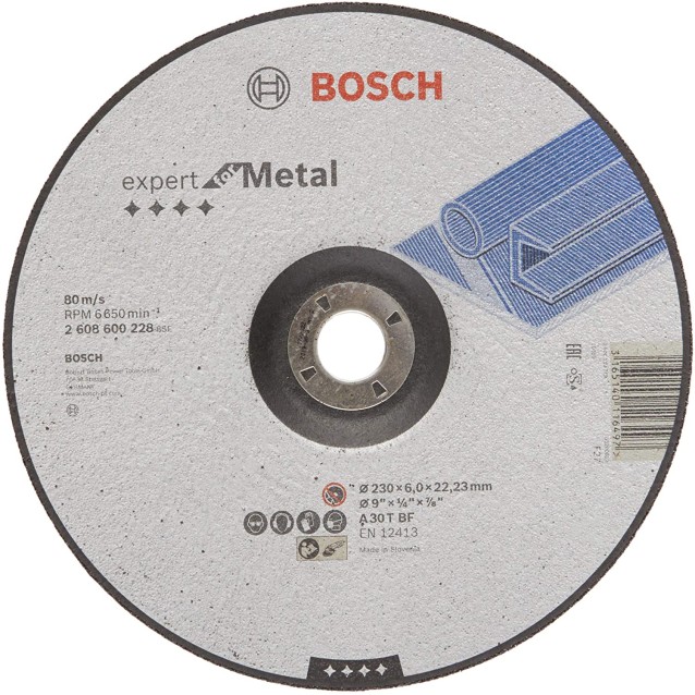 Disc de degrosare Expert for Metal Bosch 230 x 6.0