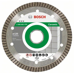 Disc diamantat Bosch Best for Ceramic Extraclean Turbo 125 x 1.4 Disc diamantat Bosch Best for Ceramic Extraclean Turbo 125 x 1.4