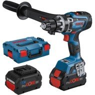 Masina de gaurit/insurubat Bosch GSR 18V-150 C cu 2 acum. PC18V 8Ah  Masina de gaurit/insurubat Bosch GSR 18V-150 C cu 2 acum. PC18V 8Ah