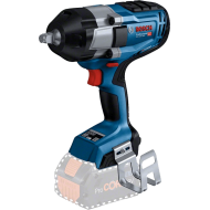 Masina de insurubat cu impact cu acumulator 18V Bosch GDS 18V-1000, motor fara perii, 3 trepte de putere, prindere patrat 1/2, cuplu maxim 1000 Nm, livrata fara acumulator si incarcator