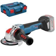 Polizor unghiular cu acumulator 18V Bosch GWX 18V-10 PC, diametru disc 125 mm, prindere X-lock, 9000 rpm, livrat fara acumulator si incarcator in valiza de transport Polizor unghiular cu acumulator 18V Bosch GWX 18V-10 PC, diametru disc 125 mm, prindere X-lock, 9000 rpm, livrat fara acumulator si incarcator in valiza de transport