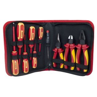 Set 10 scule de mana VDE 1000V Hyundai HY-59415 Set 10 scule de mana VDE 1000V Hyundai HY-59415