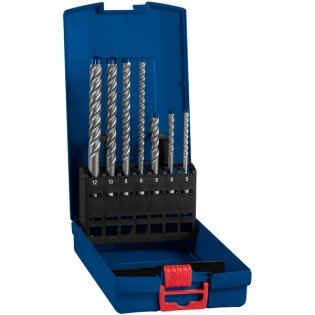 Set 7 burghie SDS Plus-7X Bosch beton armat Set 7 burghie SDS Plus-7X Bosch beton armat
