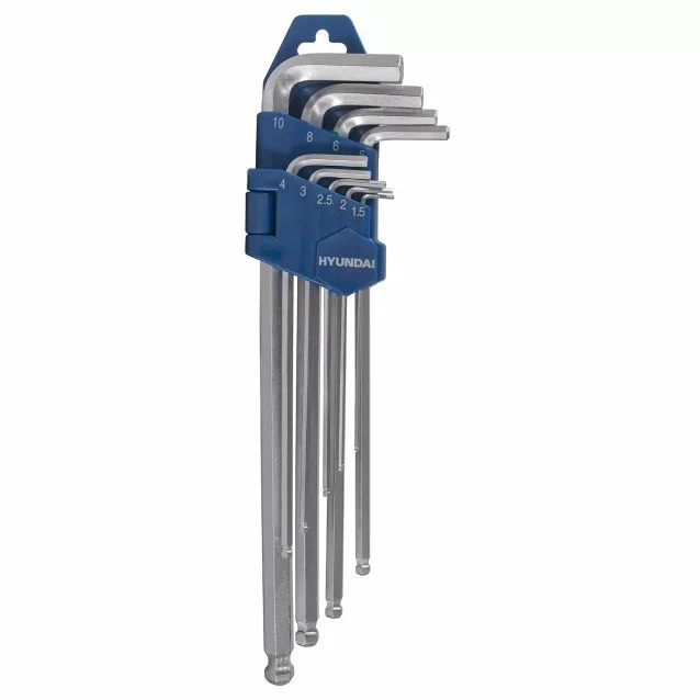 Set 9 chei imbus cu cap sferic Hyundai HY-59524