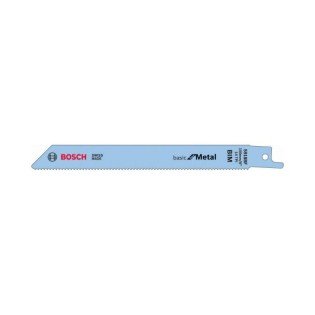 Set panze de fierastrau sabie Bosch Basic for Metal 5 buc Set panze de fierastrau sabie Bosch Basic for Metal 5 buc