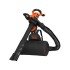 Suflanta si aspirator cu tocator pentru frunze 3-in-1 Black & Decker BEBLV300, putere 3000 W, sac de colectare 72 L, putere aspirare max. 15 mc/min, viteza maxima suflare 404 km/h, raport maruntire 16:1