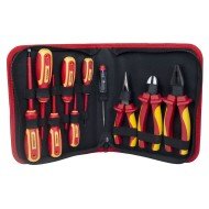 Trusa 10 scule de mana VDE 1000V Hyundai HY-59415