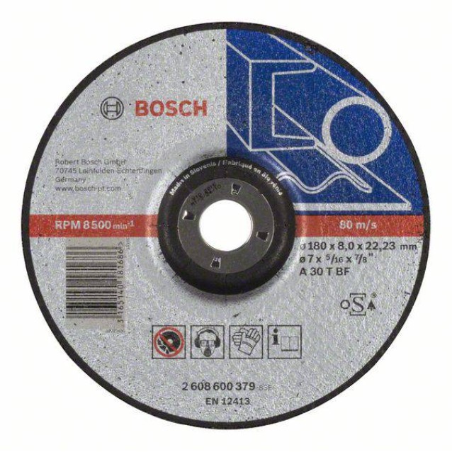 Disc de degrosare Expert for Metal cu degajare Bosch 180 x 8.0
