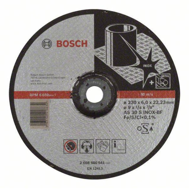 Disc de degrosare Expert for Inox Bosch 230 x 6.0
