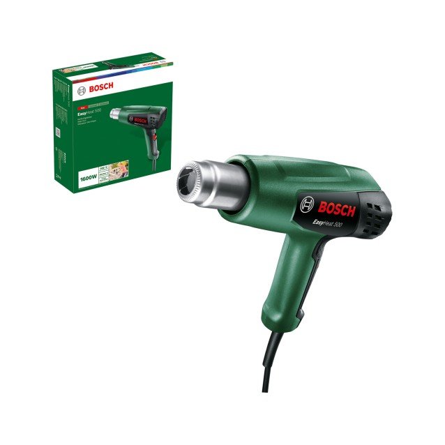 Suflanta cu aer cald Bosch EasyHeat 500, putere 1600 w, debit aer 240 - 450 l/min