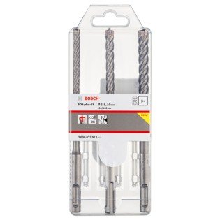 Set 3 burghie Bosch SDS-plus-5X 6,8,10 mm