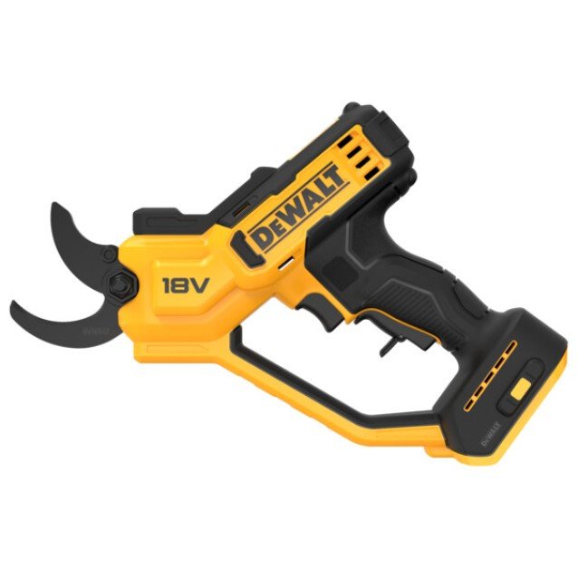 Foarfeca pentru gradina cu acumulator 18V DeWalt DCMPP568N-XJ, motor fara perii, grosime maxima taiere 38 mm, iluminare LED, livrata fara acumulator si incarcator