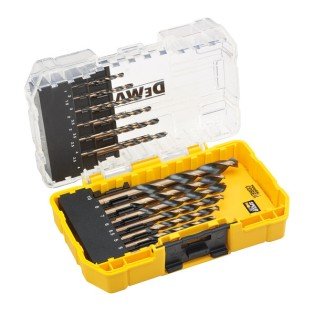 Set 19 burghie pentru metal Dewalt DT70728-QZ, HSS-G 1-10 mm