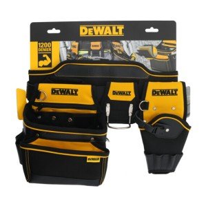 Centura din piele pentru scule Dewalt DWST1-75552, buzunare multiple, suport pentru ciocan Centura din piele pentru scule Dewalt DWST1-75552, buzunare multiple, suport pentru ciocan