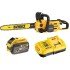 Fierastrau cu lant pe acumulator 18V/54V Dewalt DCMCS574X1, motor fara perii, lungime lama 45 cm, acumulator 54V XR Flexvolt 9.0 Ah si incarcator