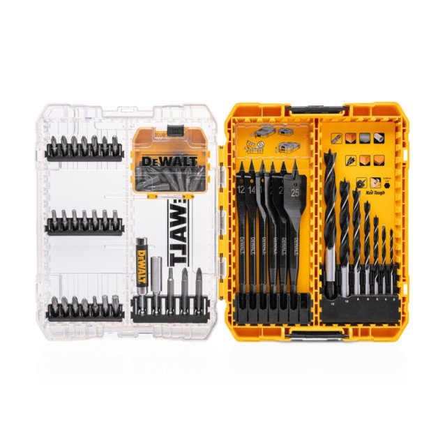 Set insurubare si gaurire lemn Dewalt DT70768-QZ, 57 piese