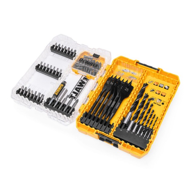 Set insurubare si gaurire lemn Dewalt DT70768-QZ, 57 piese