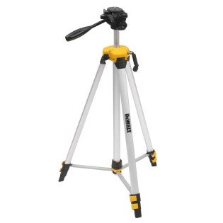 Trepied telescopic din aluminiu pentru nivele laser Dewalt DE0881T-XJ, inaltimea de lucru 75-184cm