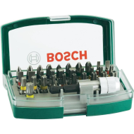 BOSCH Trusa biti cu adaptor magnetic - 32 piese BOSCH Trusa biti cu adaptor magnetic - 32 piese