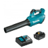 Suflanta cu acumulator 18V Makita DUB184Z, motor fara perii, turatie reglabila, 780 m3/h, 1 x acumulator 5.0 Ah si incarcator rapid
