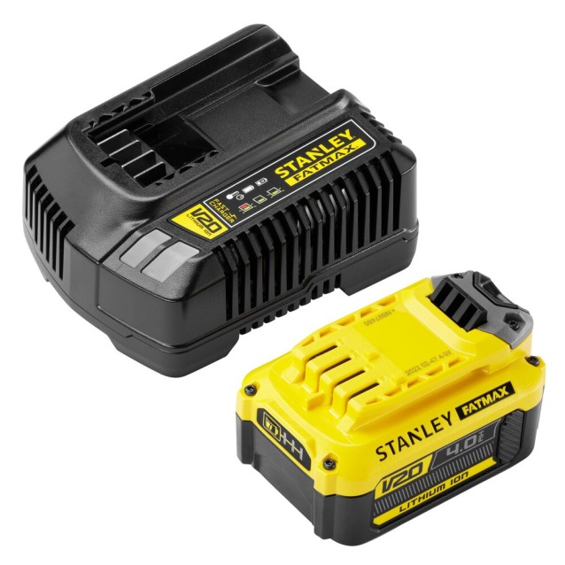 Set acumulator + incarcator 18V, Fatmax V20, Stanley SFMCB14M1-QW