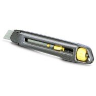 Cutter metalic Stanley interlock cu lama lunga 18mm Cutter metalic Stanley interlock cu lama lunga 18mm