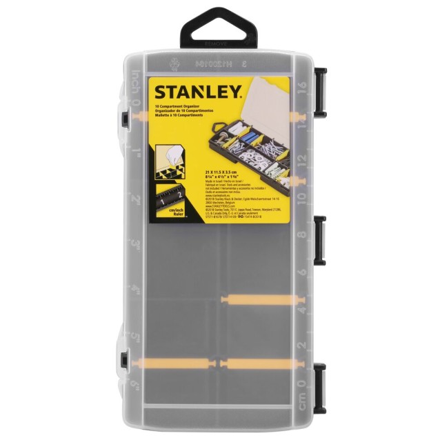 Organizator accesorii scule Stanley STST81679-1, 10 compartimente