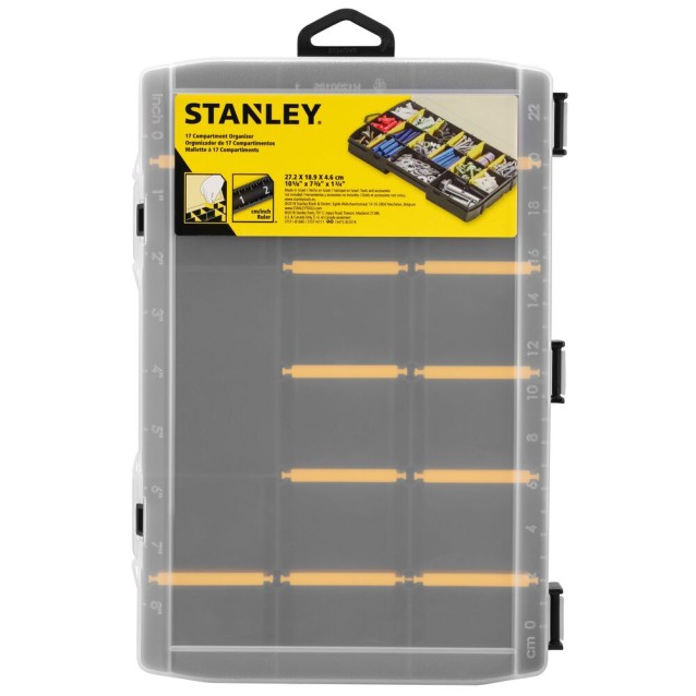 Organizator accesorii scule Stanley STST81680-1, 17 compartimente