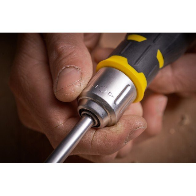 Surubelnita magnetica cu clichet Stanley FatMax FMHT0-62690, 12 biti insurubare, 312 mm lungime