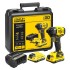 Masina de insurubat cu impact Stanley FATMAX V20 SFMCF820D2K-QW, 190 Nm, 2 x acumulatori 2.0 Ah, incarcator, valiza transport