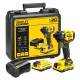 Masina de insurubat cu impact Stanley FATMAX V20 SFMCF820D2K-QW, 190 Nm, 2 x acumulatori 2.0 Ah, incarcator, valiza transport Masina de insurubat cu impact Stanley FATMAX V20 SFMCF820D2K-QW, 190 Nm, 2 x acumulatori 2.0 Ah, incarcator, valiza transport