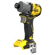Masina de insurubat cu impact cu acumulator 18V Stanley Fatmax SFMCF830B-XJ V20, motor fara perii, prindere hexagon 1/4, 203 Nm, livrata fara acumulator si incarcator