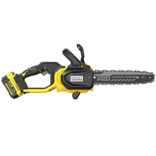 Fierastrau cu lant cu acumulator 18V Stanley Fatmax SFMCCS730M1-QW, lama 30cm, 1 acumulator x 4.0 ah si incarcator