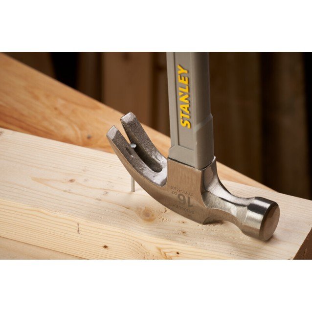 Ciocan cu maner din fibra de sticla pentru dulgherie Stanley STHT0-51309, 450 g