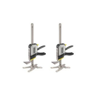 Set 2 dispozitive manuale pentru ridicare obiecte grele STANLEY FATMAX TradeLift FMHT83552-1, capacitatea de ridicare 7-220 mm Set 2 dispozitive manuale pentru ridicare obiecte grele STANLEY FATMAX TradeLift FMHT83552-1, capacitatea de ridicare 7-220 mm