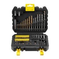 Set 50 accesorii gaurit si insurubat Stanley STA88546-XJ, valiza de plastic Set 50 accesorii gaurit si insurubat Stanley STA88546-XJ, valiza de plastic