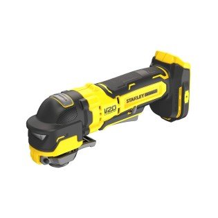 Unealta oscilanta multifunctionala Stanley SFMCE510B-XJ compatibila cu acumulator 18V, motor fara perii, Led iluminare zona de lucru, livrata fara acumulator si incarcator