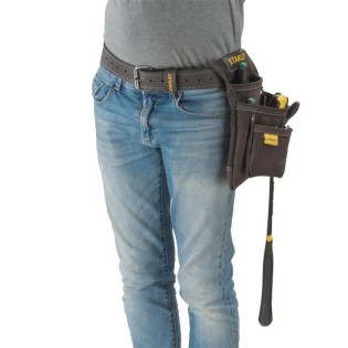 Suport din piele pentru cuie si ciocan Stanley STST1-80114