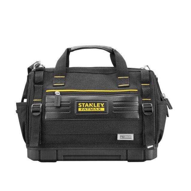Geanta pentru scule Stanley FatMax Pro-Stack Soft Bag FMST17627-1, 45 x 30 x 25 cm, 23 litri, bretea pentru umar Geanta pentru scule Stanley FatMax Pro-Stack Soft Bag FMST17627-1, 45 x 30 x 25 cm, 23 litri, bretea pentru umar