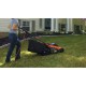 Masina electrica de tuns gazonul Black & Decker LM2000-QS, putere 2000W, latime taiere 48 cm, cos colector 50 L
