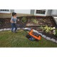 Masina electrica de tuns gazonul Black & Decker LM2000-QS, putere 2000W, latime taiere 48 cm, cos colector 50 L