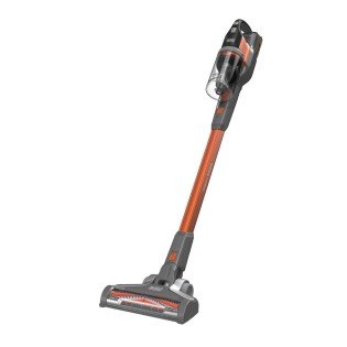 Aspirator vertical 4 in 1 Black & Decker BHFEV182C-QW, cu extensie pentru pardosele, livrat cu incarcator si acumulator 18V 2.0 Ah