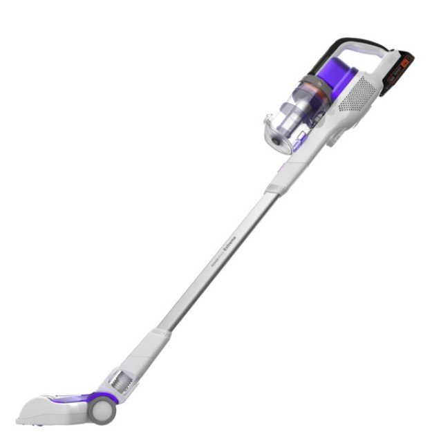 Aspirator vertical 4 in 1 Black & Decker BHFEV1825CP-QW, acumulator 18V 2.5 Ah, 0.65l, 3 trepte de putere Aspirator vertical 4 in 1 Black & Decker BHFEV1825CP-QW, acumulator 18V 2.5 Ah, 0.65l, 3 trepte de putere