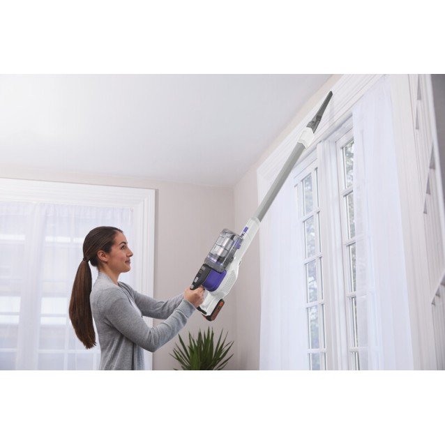Aspirator vertical 4 in 1 Black & Decker BHFEV1825CP-QW, acumulator 18V 2.5 Ah, 0.65l, 3 trepte de putere Aspirator vertical 4 in 1 Black & Decker BHFEV1825CP-QW, acumulator 18V 2.5 Ah, 0.65l, 3 trepte de putere