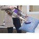 Aspirator vertical pe acumulator 4 in 1 Black & Decker BHFEV362DP-QW, 3 viteze, autonomie pana la 95 min, indicator status LED, capacitate rezervor 0.75 L, perie pentru parul de animale, livrat cu incarcator si acumulator 36 V 2.5 Ah