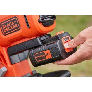 Suflanta si aspirator cu tocator pe acumulator pentru frunze Black & Decker BCBLV3625L1-QW, 36 V, motor fara perii, viteza aerului 210 km/h, sac de colectare 45 l, include: incarcator + acumulator 36 V 2.5 Ah Suflanta si aspirator cu tocator pe acumulator pentru frunze Black & Decker BCBLV3625L1-QW, 36 V, motor fara perii, viteza aerului 210 km/h, sac de colectare 45 l, include: incarcator + acumulator 36 V 2.5 Ah