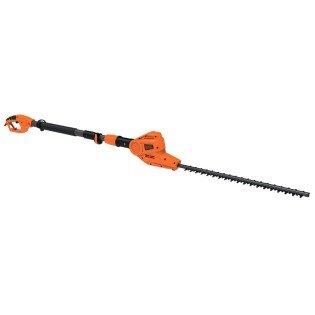 Foarfeca electrica pentru tuns gard viu cu tija telescopica Black Decker PH5551-QS, 550 W, lungime lama 51 cm, grosime taiere 22 mm, raza de actiune 4 m, include: husa protectie lama + curea de umar