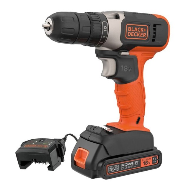 Masina de gaurit si insurubat cu acumulator Black Decker BCD001C1-QW Masina de gaurit si insurubat cu acumulator Black Decker BCD001C1-QW